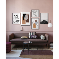 North See Modern Simple Living Room Decorative Painting Bedroom Backwall Hanging Painting Abstract Restaurant Mural Clasker