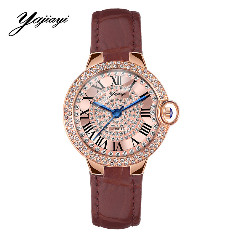 【抖音爆款】潮流女士时尚防水石英手表(热品库)