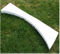 Shot put toe board Shot put throwing circle Track and field equipment facilities National standard track and field competition solid wood whole wood stitching