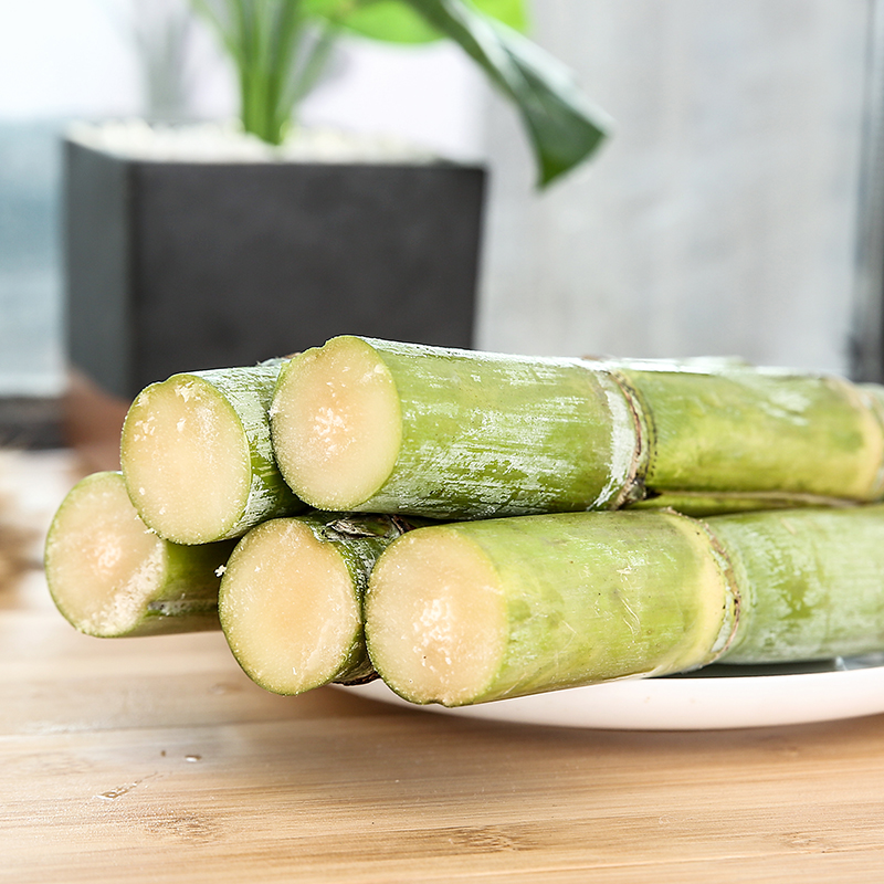 温州农特产礼盒装正宗陶山绿皮甘蔗青皮果蔗当季新鲜水果9根包邮