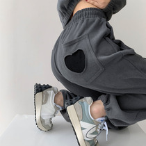 European and American Ins Fried Street Fashion Suits small sub-high casual sports wind sweatshirt shorts two-piece suit foreign air