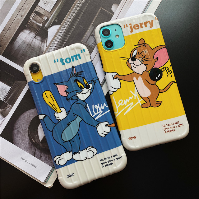 Cat and mouse couple XR Apple 11 mobile phone case iPhoneX soft shell xsmax creative 8plus silicone 7P all-inclusive 6s personality cover iPhone11pro max anti-fall men and women new Cat and mouse couple XR Apple 11 mobile phone case iPhoneX soft shell xsmax creative 8plus silicone 7P all-inclusive 6s personality cover iPhone11pro max anti-fall men and women new