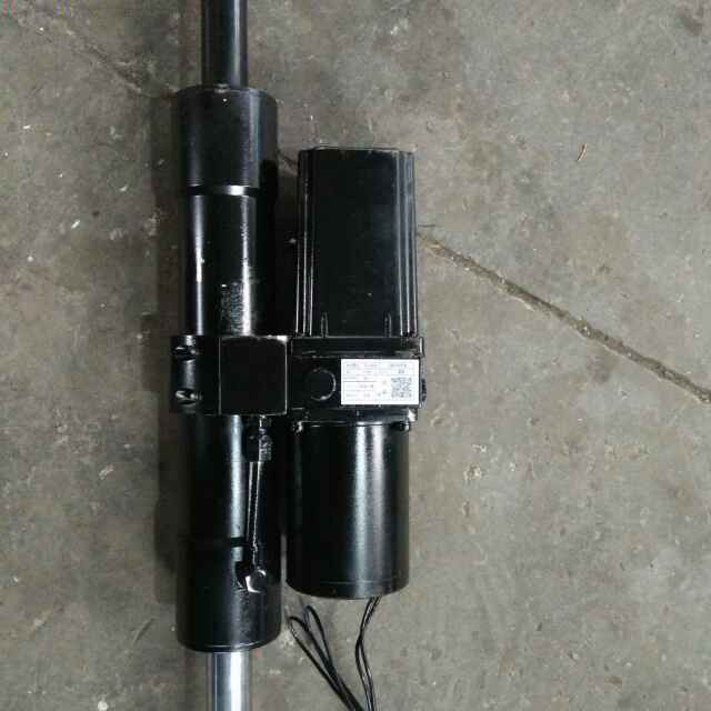 直流48-60v电动液压推杆小型一体式顶杆升降自卸液压顶18行程油缸