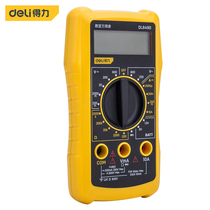deli multimeter digital high-precision electrical meter intelligent portable automatic 600V overload protection