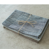 Japanese linen cotton fabric food photography photo background Meal sermon INS simple IKEA style placemat