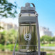 Large capacity water cup men and women portable students outdoor sports fitness kettle 2000ml plastic cup sippy cup Large capacity water cup men and women portable students outdoor sports fitness kettle 2000ml plastic cup sippy cup