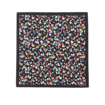 Japan Direct Mail Paul Smith Men Logo Flower Pattern Printed Handkerpa 140353 HANK