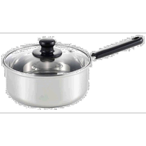 (Direct mail from Japan) Yoshikawa Yoshikawa milk pot one-handed pot 20cm suitable for IH stainless steel cooking utensils
