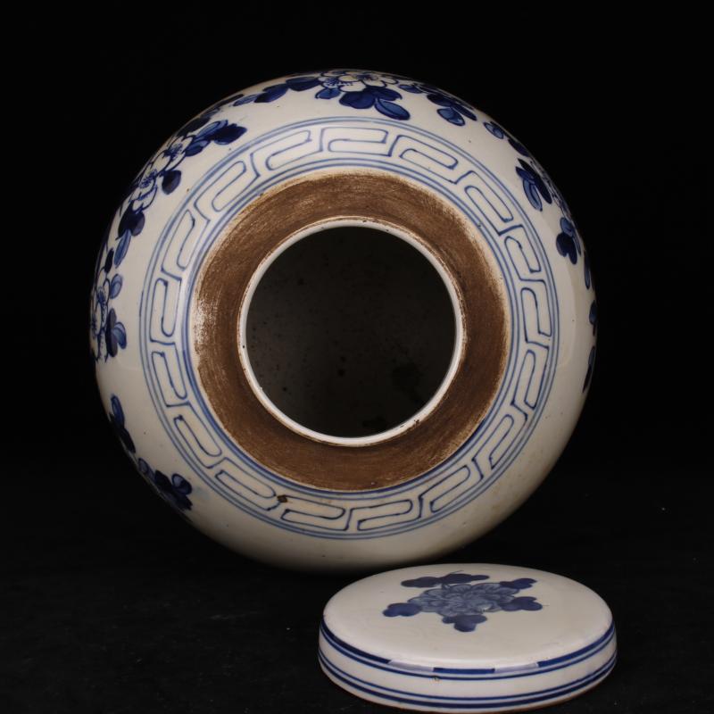Pure checking porcelain of jingdezhen folk charactizing a fine spring day old POTS do old antique reproduction antique collection furnishing articles