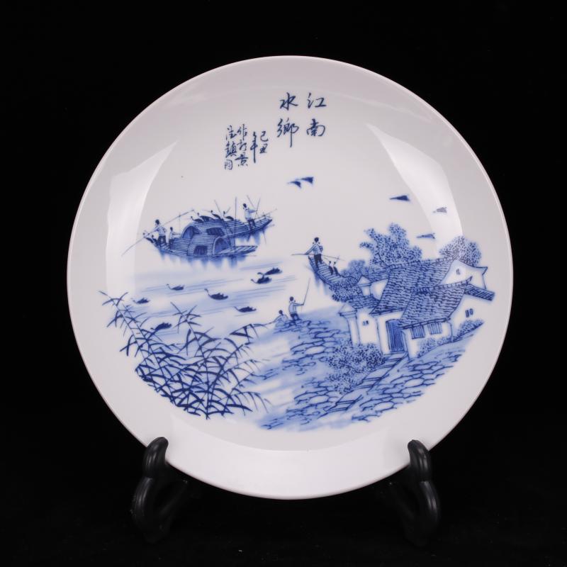 Jingdezhen become emperor the qing qianlong antique porcelain auspicious peacock prosperous furniture furnishing articles