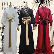Ancient costume mens clothing knight scholar costumes graduation photo class costumes ancient Tang costume stage film and television drama costumes