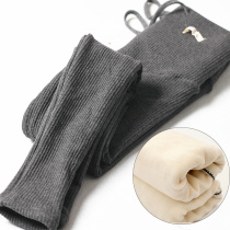 Pregnant women leggings autumn pregnant women pants plus velvet thickened autumn and winter fashion wear trousers winter winter