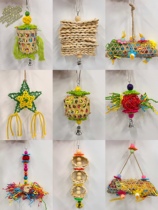 Parrot nibbs toy birds to rip off paper to make small and medium-sized tiger Pixuan Pony Peony Supplies Birds Beat time to destroy