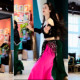 Yuemeng Fenglu Belly Dance 연습 유니폼 긴 치마 모달 보라색 장미 레드 스트랩리스 슬릿 초보자 다목적 대형 크기 Yuemeng Fenglu Belly Dance 연습 유니폼 긴 치마 모달 보라색 장미 레드 스트랩리스 슬릿 초보자 다목적 대형 크기