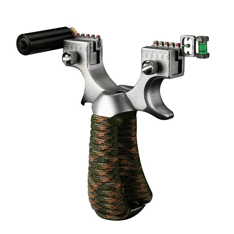 精准激光弹弓快压反曲弓弹工玩具重型高精度不锈钢成人户外弾弓架