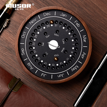 MUSOR creative planet sundial office desktop calendar decoration to send mens friends girls day gifts high-end