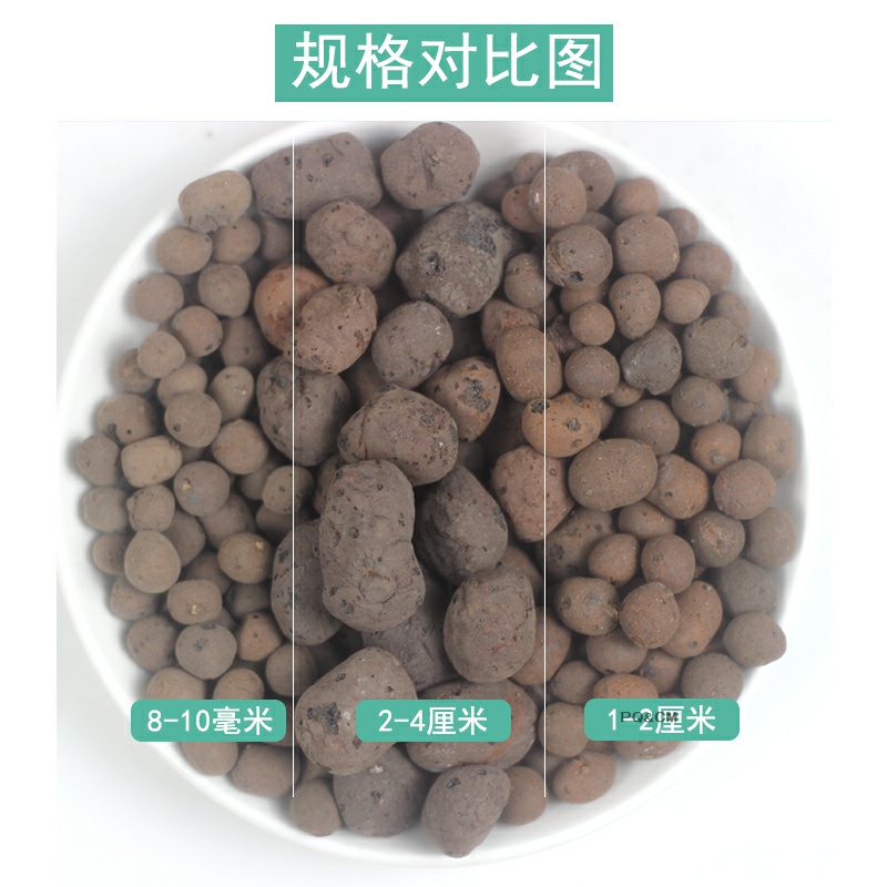 Rich, flowers at the bottom ceramsite hydroponic flower shop surface backfill color more of clay grain of lightweight breathable toilet