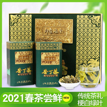 White bone Kudingcha gift box 240g Hainan specialty herbal tea new product Big leaf Kuding tea special new tea ceremony