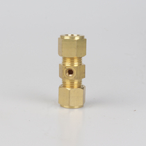 Textile machine humidifier high pressure nozzle 9 52MM cold mist joint nozzle base 3 16 card sleeve brass fittings