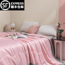 Naked sleeping cotton quilted by Xinjiang Changsuede cotton 100 All cotton pure cotton air conditioning by summer cool quilted by spring and autumn washed quilt by the core