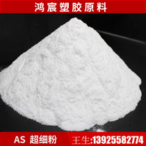 Highly transparent AS powder 100 mesh-300 mesh chemical resistant SAN toughened resin food grade AS plastic powder