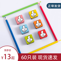 Cartoon Cute Magnetic Sticker Creative Nordic Ins Refrigerator Decoration Soft Magnetic Sticker Magnetic Adsorption Magnet Soft Glue Suction Iron Stone 3d Solid soft magnet sticker set