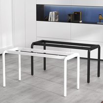 Dining table leg bracket bar table foot wrought iron paint bracket desk metal table frame simple iron shelf leg customization