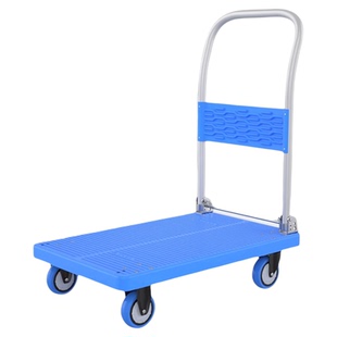 小推车拉货拖车折叠轻便携手拉车搬运平板车家用取快递手推车神器