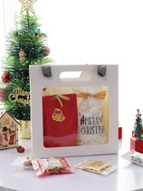 Teachers Day gift handbag ins Net red flower bag candy gift box window handbag