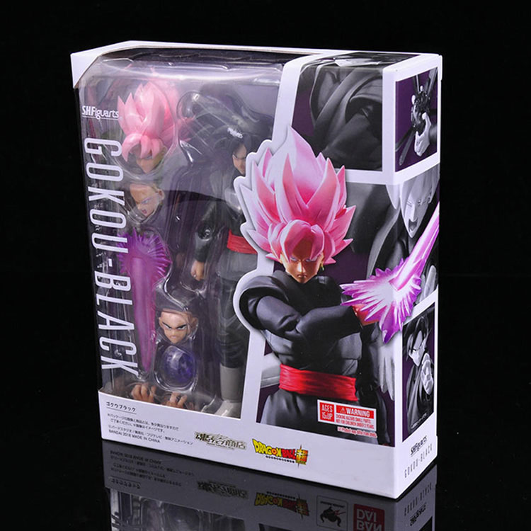 Figurka akcji SHF żołnierz Goku Super Saiyan bóg czerwony Dragon Ball Super - Wianko - 16