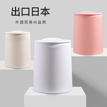Press-type trash can home living room creative toilet bathroom with lid paper basket ins bedroom covered Nordic style
