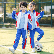 Kindergarten garden clothing autumn and winter school uniform for boys and girls clothes for the spring and autumn suit of three pieces of clothing