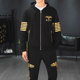 Boy sweater suit men's tide brand spring and autumn 2020 new hooded plus velvet two-piece sports and leisure men's clothing Boy sweater suit men's tide brand spring and autumn 2020 new hooded plus velvet two-piece sports and leisure men's clothing