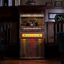 American retro bluetooth vinyl jukebox Jukebox old-fashioned large coin-operated record player gramophone speaker