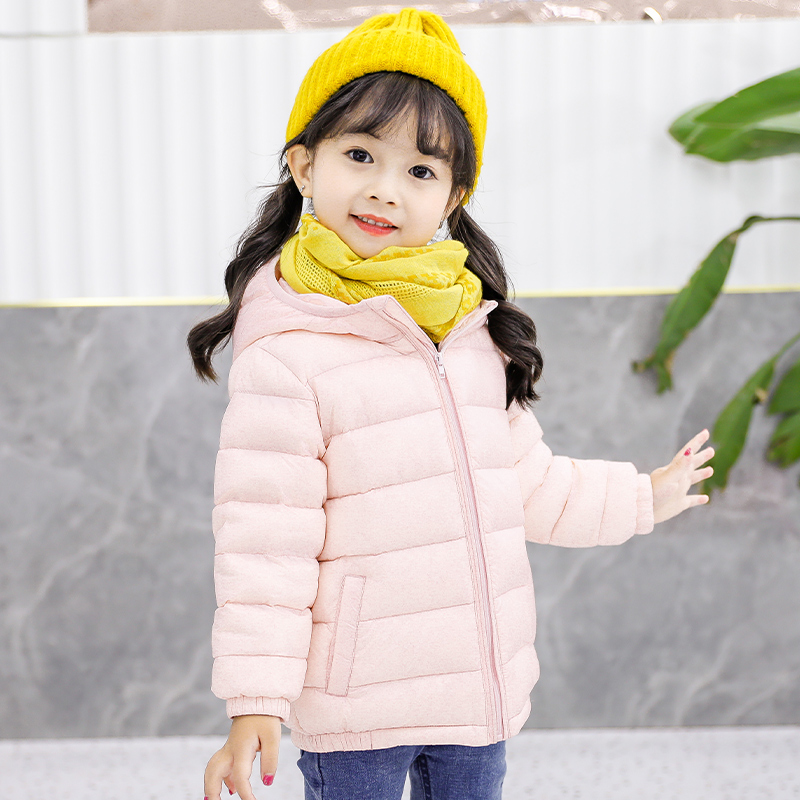 儿童轻薄羽绒服2019新款宝宝外套小孩秋冬装男童女童洋气短款童装