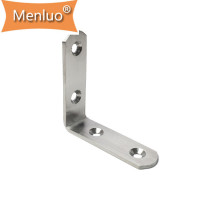Angle code 90 degrees right angle stainless steel angle iron l-shaped bracket fixed right angle triangle iron furniture reinforcement connector