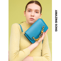 Amazing Song small square bag 2021 New Tide sachet women crossbody young fashion chain bag