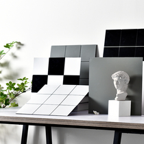 Self-adhesive tile wall stickers plastic living room floor stickers Wall renovation waterproof stickers beautified floor tiles background wall tiles