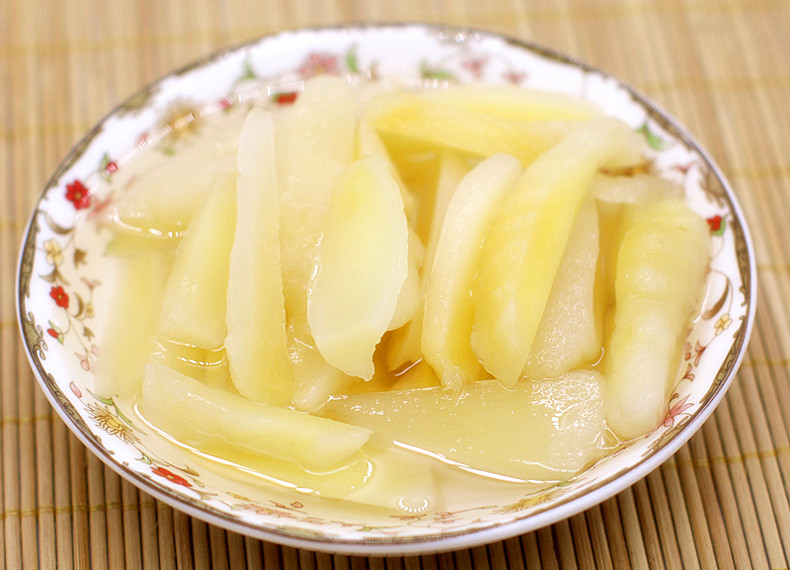 铜陵白姜糖醋嫩姜片醋泡姜芽姜头腌制泡菜产地即食铜陵生姜1000g