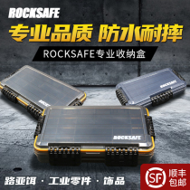 Multifunctional seismic waterproof anti-UV model parts Valuables storage box Fishing accessories toolbox Luya box
