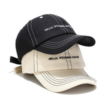 Male and childrens hats spring and autumn thin sunscreen sunshade female baby cap Korean version Joker ins baseball cap tide
