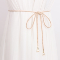 Summer Snow Spinning Dress Belt Dress Superior Coffee Dress with New Low Rope Strap