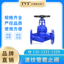 Tianjin Tanggu Valve TVT Good Engineering Shanghai Engineering Kester cast steel bellows flange globe valve WJ41H-16C