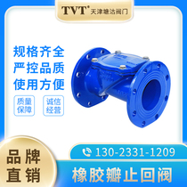 Tianjin Tanggu Valve TVT Shanghai Lianggong Kester Valve Flange Rubber Flange Check Valve H44X-16