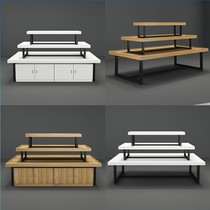 Supermarket Middle Island Shelving Water Stand Water Table Show Shelves Mother & Baby Display Cabinet Stand Clothing Shop Shoes Promotion Desk