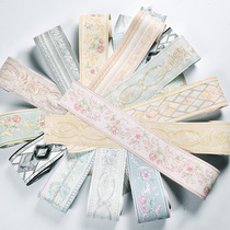 Waistline wallpaper self-adhesive waterproof 3D stereo living room bedroom room wall skirt belt sticker decoration AB with wallpaper