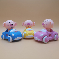 Inertial car return toy car boy 1-2-3 childrens small toy car resistant to fall baby girl car set