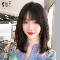 Wiggirl's long-haired clavicle hair real hair real human hair New natural fashion color short hair in 2022