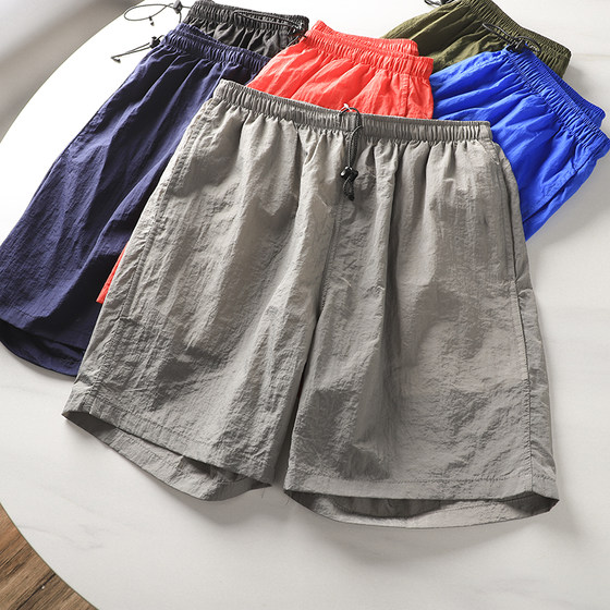 Mountain fashion brand functional style! Quick dry and breathable! Summer men's solid color thin loose sports shorts beach pants
Mountain fashion brand functional style! Quick dry and breathable! Summer men's solid color thin loose sports shorts beach pants