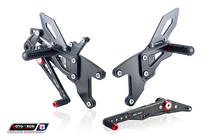 MOTO-TRON YAMAHA R1 2015-2021 Modified Raised PEDALS RACING PEDALS